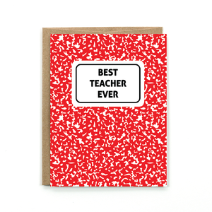 Best Teacher Ever - Card Buy Cheap Big Sale