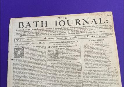 Bath Journal 1747 How Much Sale Online