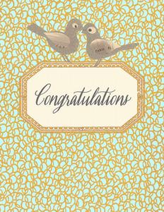Congratulations - Pattern Free Shipping Factory Outlet