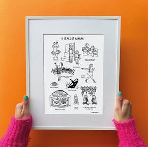 16th Birthday Print *PERSONALISED* Discount Newest