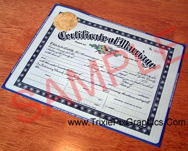 Fake Marriage Certificate On Security Paper Clearance Clearance Store