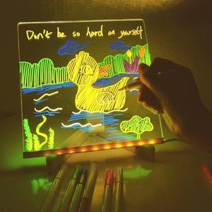 LED Note Board With 7 Colors Pen Discount Huge Surprise