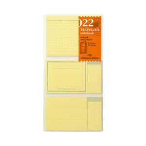 022 Traveler's Notebook Refill Sticky Notes Free Shipping Comfortable