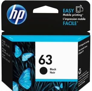 1 Genuine HP 63 Black Ink Cartridge for HP 2131, 3630 Envy 4520, 4520 4524 4522 2025 New Sale Online