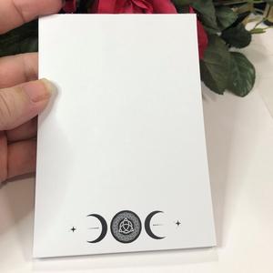 Triple Moon Triquetra Wiccan Gift Notepad Really Cheap Shoes Online