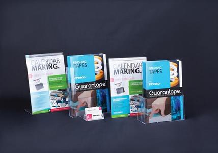 Leaflet Holders - Crystal Clear Free Shipping Genuine