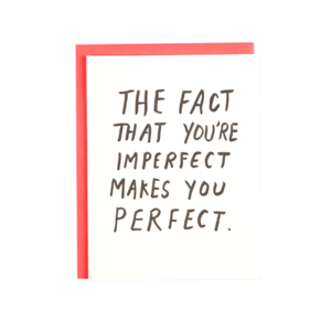 Imperfect Encouragement Card Buy Cheap Inexpensive