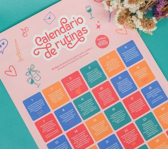 Calendario de Rutinas rascable | 30 das para fortalecer tu relacin Huge Surprise Cheap Pice