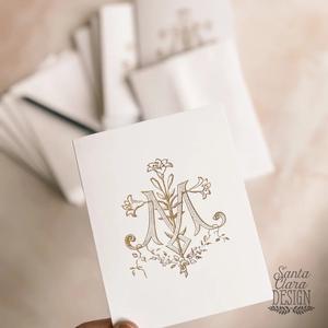 Mother of God "M" A2 Notecard Set of 6 or 12 cards envelopes Browse