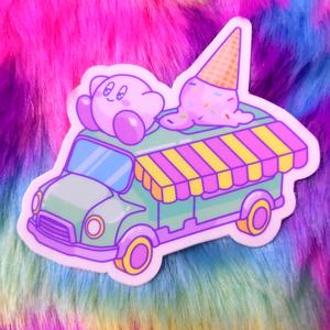Kirb: Ice Cream Truck Vinyl Sticker Outlet Finishline