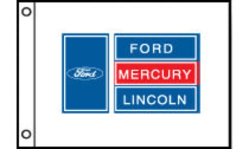 Ford Mercury Lincoln Auto Dealer Flag Outlet Cheap Quality