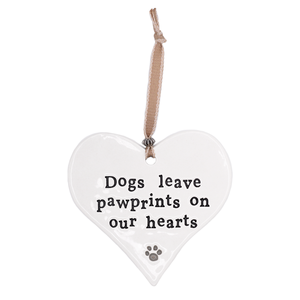 Dogs leave Pawprints on our hearts Cheap Online Store