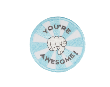 You're Awesome Badge Browse