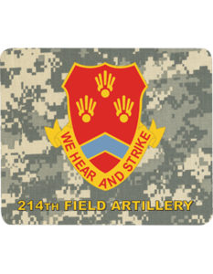 214th Field Artillery mouse pad Low Pice Cheap Online