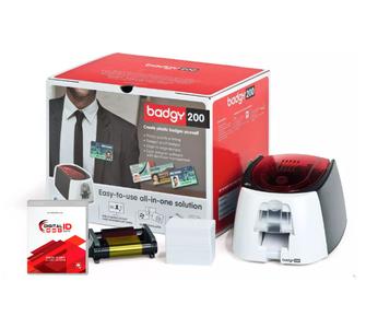 Evolis Badgy 200 Single-Sided ID Card Printer Quality Free Shipping Low Pice