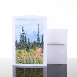 Greeting Card - Mountain Fireweed Websites Online