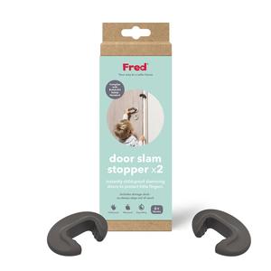 Fred Safety Door Slam Stopper (x2) - Dark Grey Fast Delivery For Sale