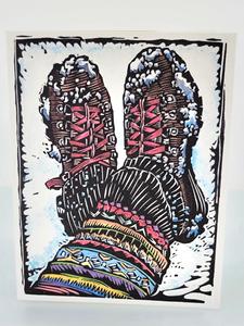 Hiking Boots Card Looking For Online