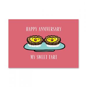 GREETING CARD: HAPPY ANNIVERSARY - Sweet Tart Cheap Amazon