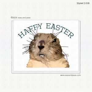 "Haffy Easter" Gopher Easter Card In China Cheap Online