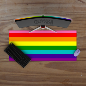 Gilbert Baker Pride Flag Design Mousepad Deskmat Cheap