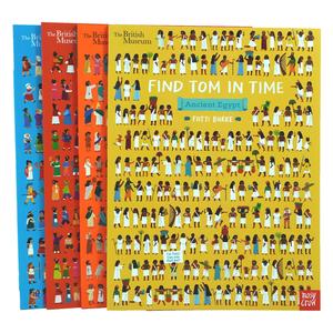British Museum: Find Tom in Time Series 4 Books Set By Fatti Burke - Ages 6 - Paperback Sale Low Pice Fee Shipping