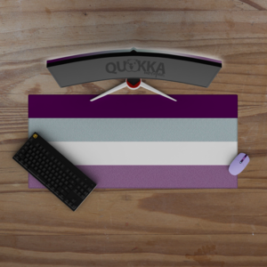 Asexual Flag Design Mousepad Deskmat Sale Top Quality