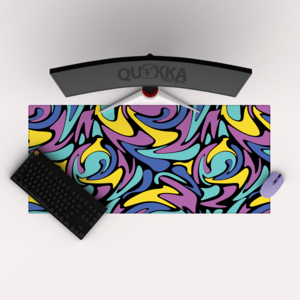 Colourful Blobs Mousepad Deskmat Buy Cheap Best Sale