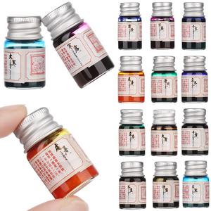5ml 24 Glitter Powder Colored Ink Calligraphy Writing Feather Fountain Pen Ink Buy Cheap 2025