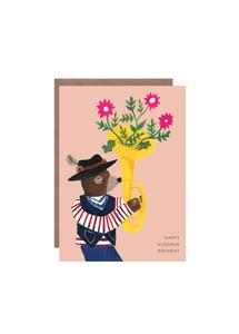 'Blooming Bear' Birthday Greetings Card Outlet Recommend