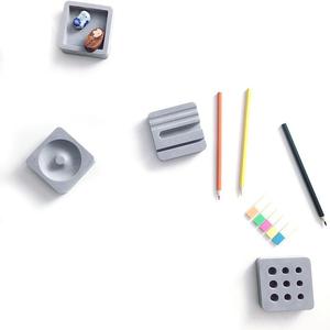 4pcs/set Creative Cement Desk Organizer Online Online Free Shipping