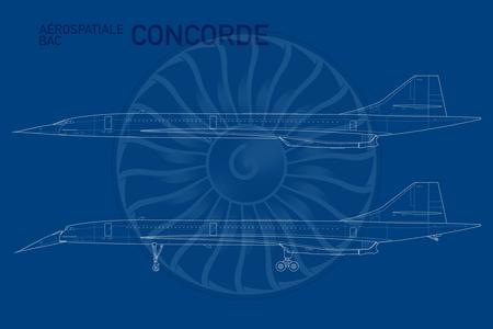 #16 Blueprint CONCORDE Sast Cheap Pice