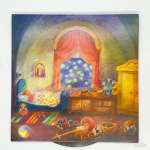 A STARRY NIGHT Rotating Greeting Card Explore Cheap Pice