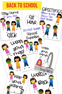 Social Distancing Posters/Signage Sale Visit