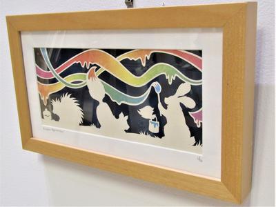 'Rainbow Apprentices' - Hand-Cut Paper Cut Wholesale Pice Cheap Pice