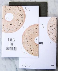 Bagel Thanks Card Cheap Exclusive
