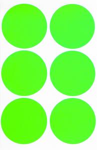 Dot stickers 2 inch Neon colors 50mm Buy Cheap Excellent