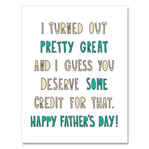 Awesome Father's Card Discount Online