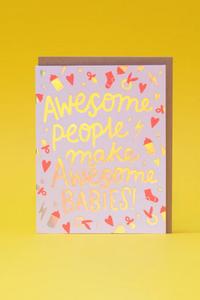 Awesome Babies Congratulations Card Cheap Discounts