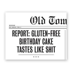 Gluten-Free Birthday Cake Card 2025 New Sale Online