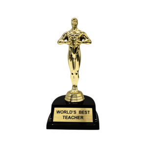 World's Best Teacher Trophy 7" Looking For Online