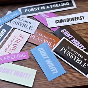 MIXED COLOR STICKERS - 5 PACK Outlet For Sale