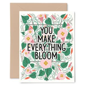 Everything Blooms Thank You Card Buy Cheap Clearance
