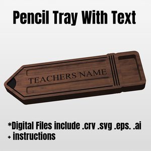 Digital Files: Pencil Catchall Tray. Limited Edition Online