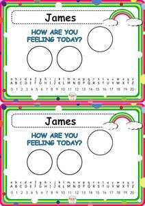 New Name Display Check In - Cursive and Print Choice Online