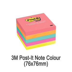 3M Post-it 5 Colours Notes(3in x 3in) For Sale Free Shipping