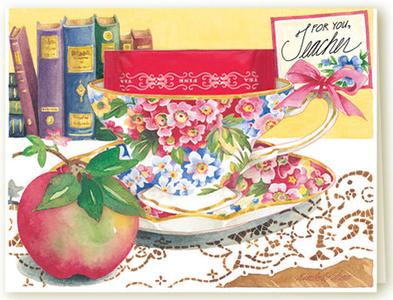 Card "For You Teacher" with Teabag Discount Best