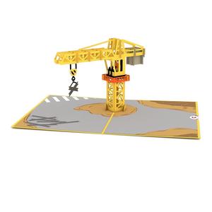 Bau Kran 3D Pop-Up Karte Sale Cheapest Pice