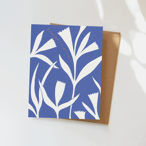 Blue Congratulations Greeting Card Classic