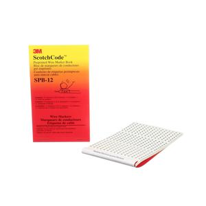 3M ScotchCode Pre-Printed Wire Marker Book, Letters a - z, Model SPB-12 2025 Cheap Pice